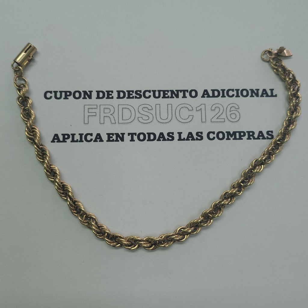 PULSERA ORO 14 K 4,70 GRMS (SEMINUEVO)