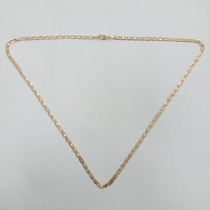 CADENA ORO,ORO COMBINADO 10 K 9,50 GRMS (SEMINUEVO)