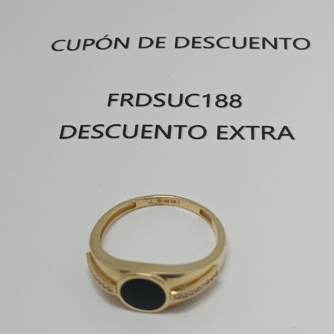 ANILLOS CABALLERO ORO 14K 3.4 (NUEVO)