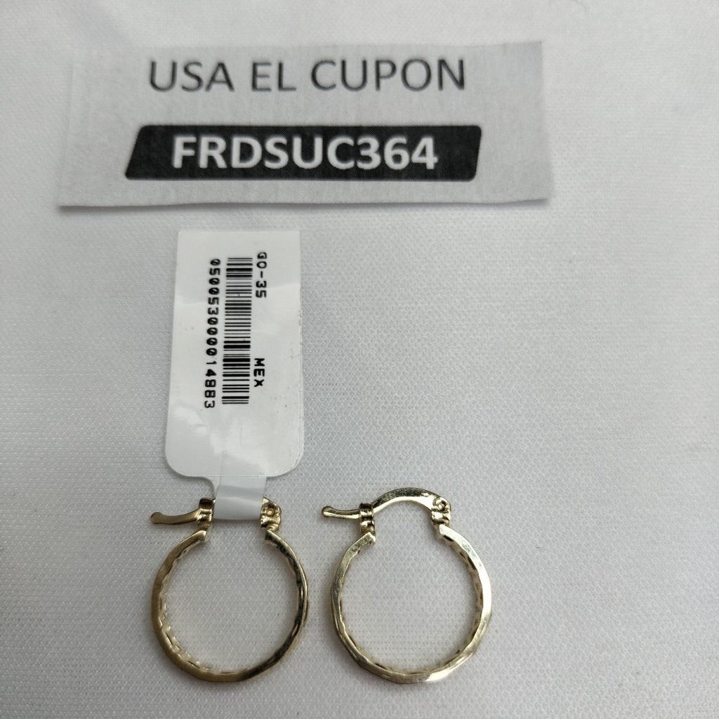 ARETES ARRACADAS FIG GRECAS 14K 1.8 GR (NUEVO)