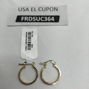 ARETES ARRACADAS FIG GRECAS 14K 1.8 GR (NUEVO)