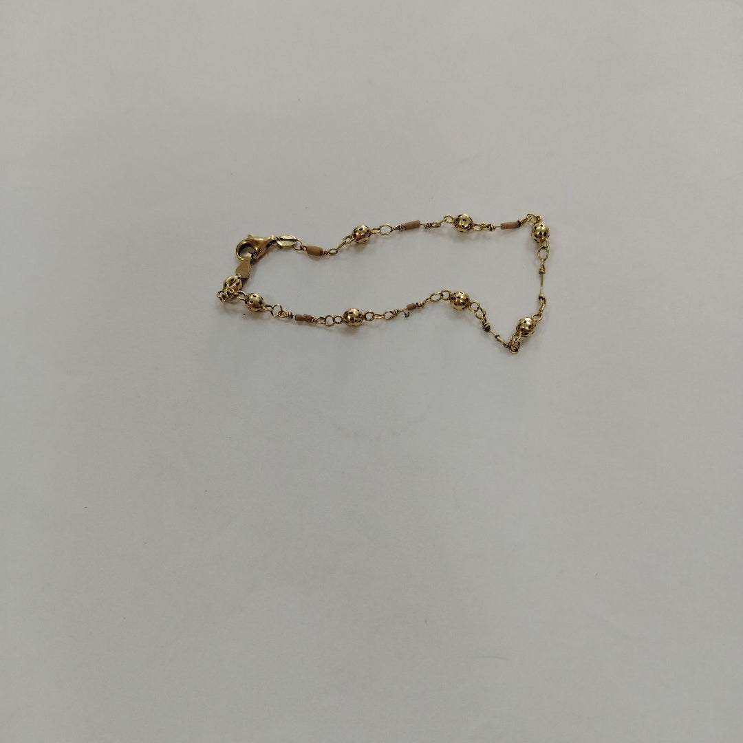 PULSERA ORO 14 K 2.4 GRMS (SEMINUEVO)
