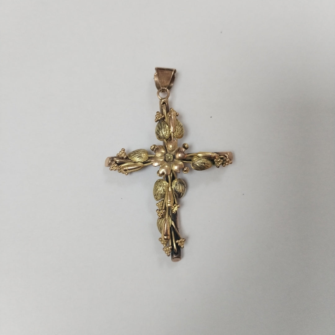 CRUZ,DIJE ORO 8 K 5,10 GRMS (SEMINUEVO)