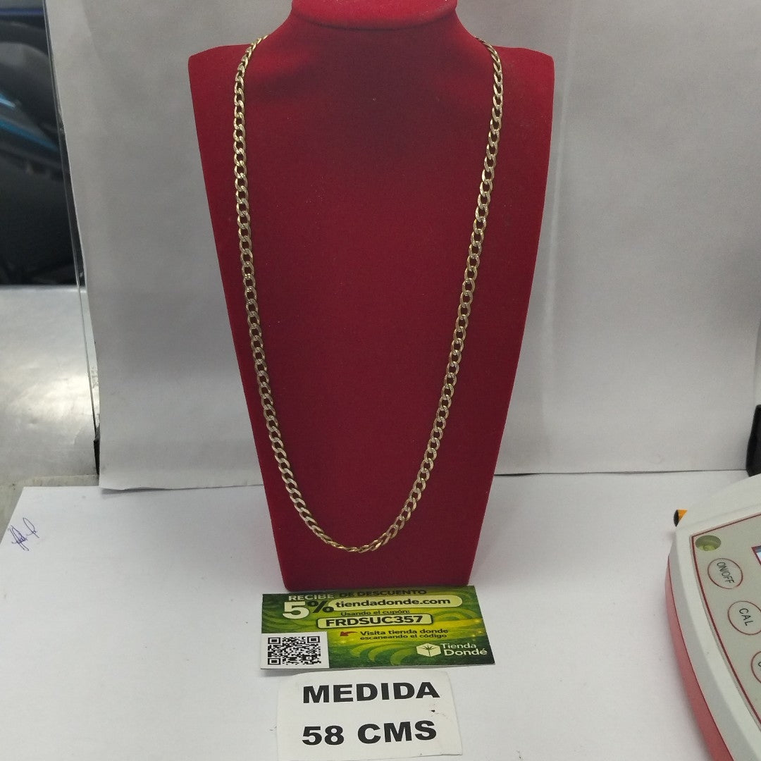 CADENA ORO 10 K 17.7 GRMS (SEMINUEVO)