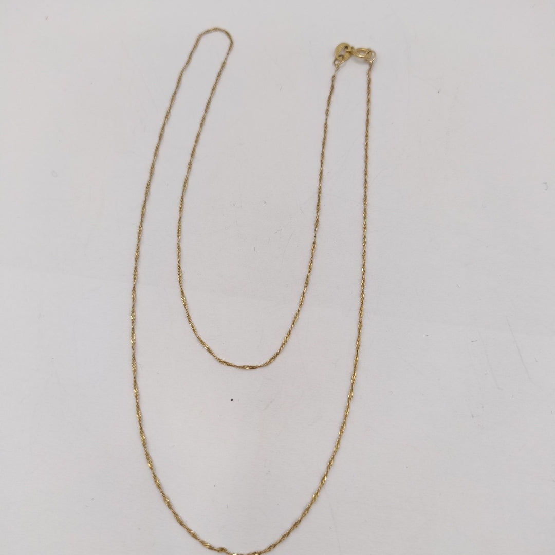 CADENA ORO 10 K 0.9 GRMS (SEMINUEVO)
