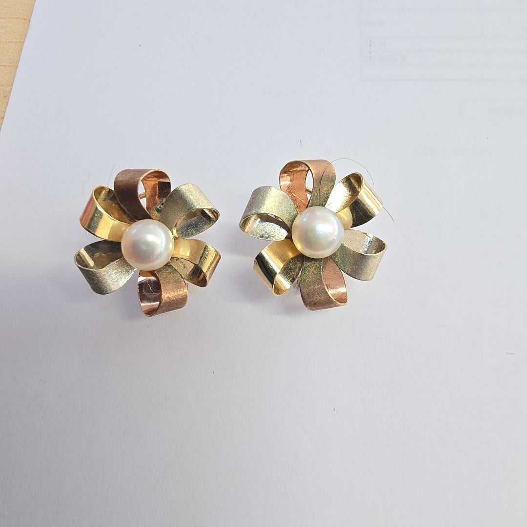 ARETES PAR ORO 8 K 5,30 GRMS (SEMINUEVO)