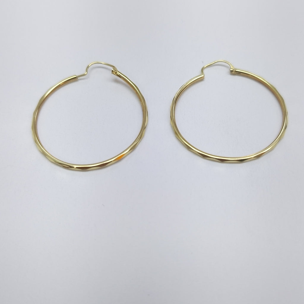 ARRACADAS PAR ORO 14 K 1,50 GRMS (SEMINUEVO)