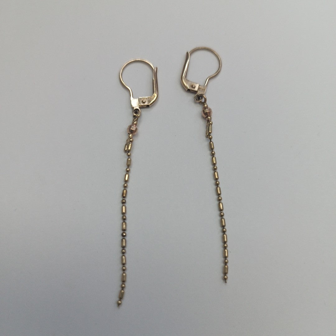 ARETES PAR ORO 10 K 1.8 GRMS (SEMINUEVO)