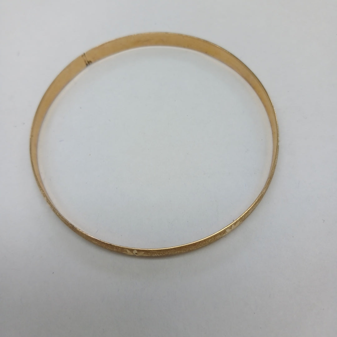 PULSERA RIGIDA ORO 10 K 5.4 GRMS (SEMINUEVO)