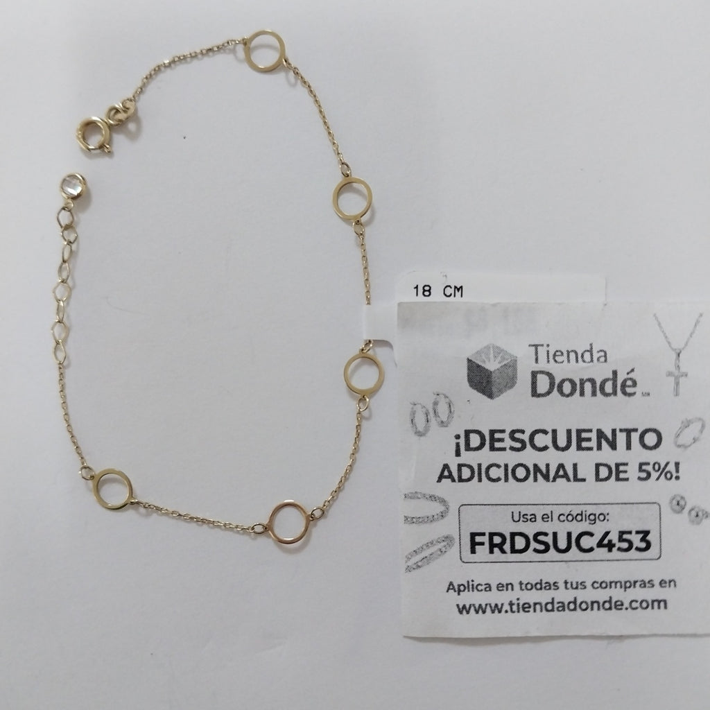 PULSERAS DAMA ORO 14K 0.9 (NUEVO)