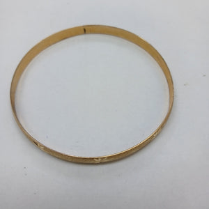 PULSERA RIGIDA ORO 10 K 5.3 GRMS (SEMINUEVO)