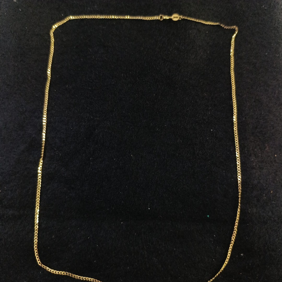 CADENAS BARBADA AMARILLA ORO 14K 2.1 (NUEVO)