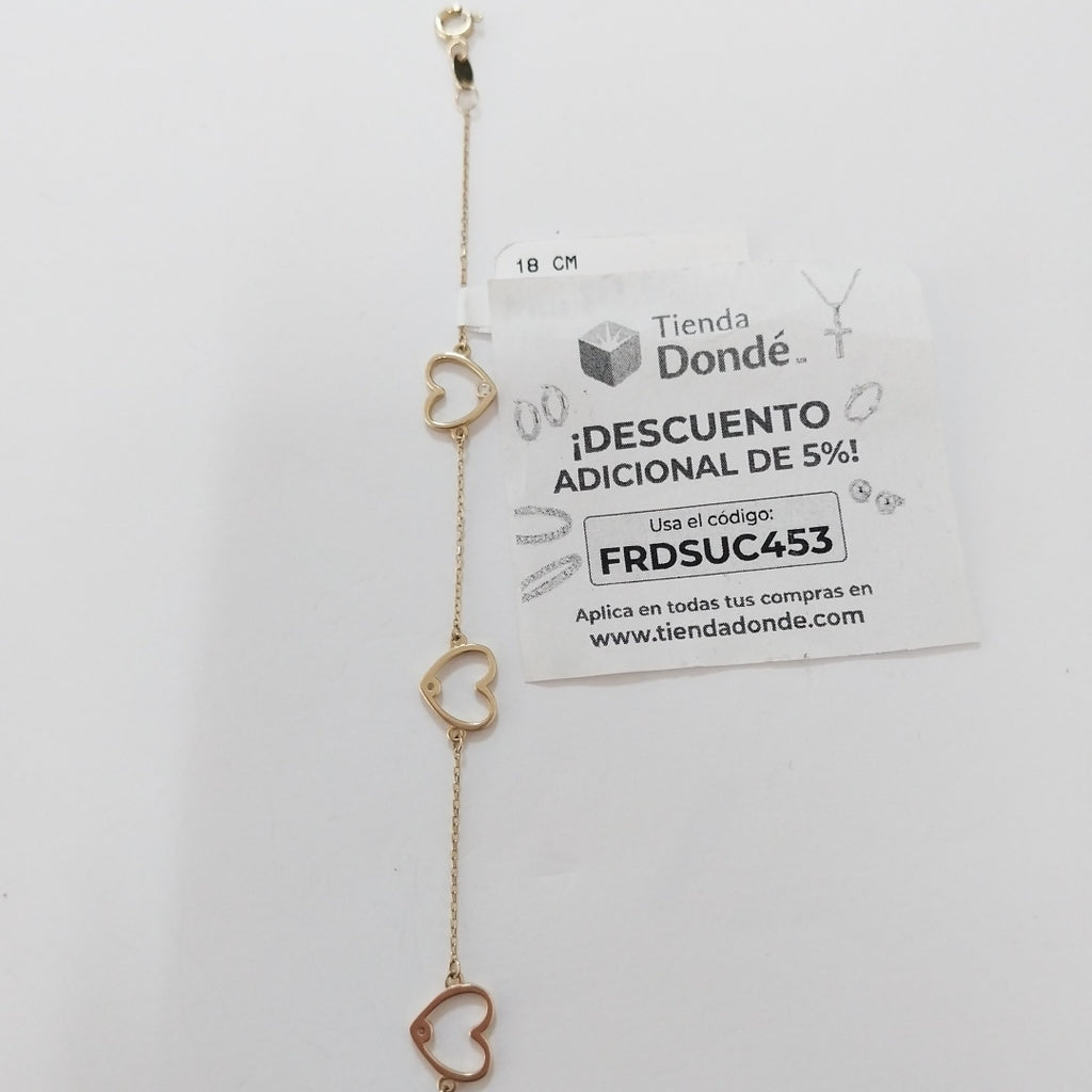 PULSERAS DAMA ORO 14K 1.5 (NUEVO)