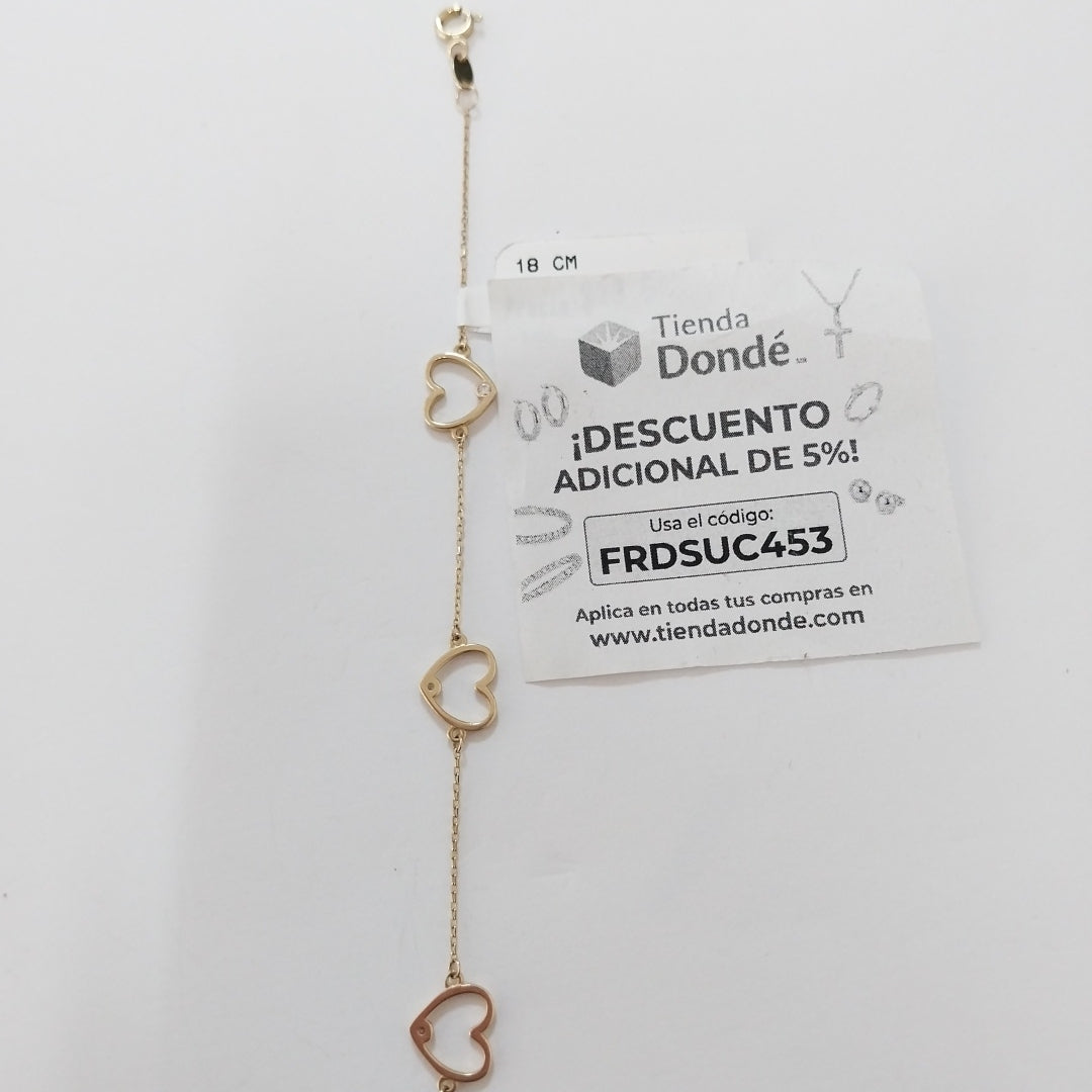 PULSERAS DAMA ORO 14K 1.5 (NUEVO)
