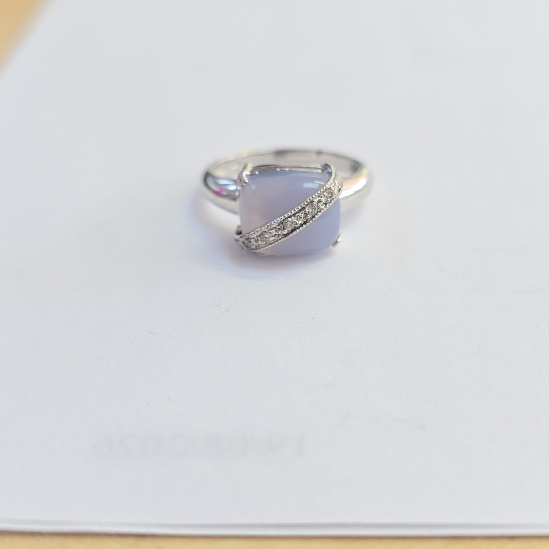 ANILLITO ORO BLANCO 14 K 4,20 GRMS (SEMINUEVO)