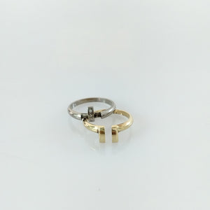 ANILLITO ORO, ORO BLANCO 14 K 6.4 GRMS (SEMINUEVO)