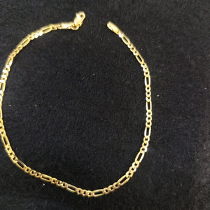 PULSERAS CABALLERO CARTIER 3 1 AMARILLA ORO 14K 2.2 (NUEVO)