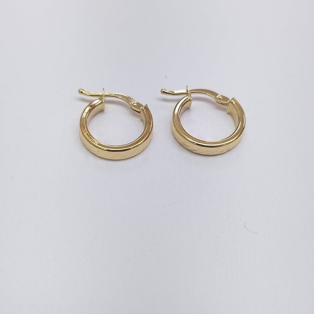 ARRACADAS PAR ORO 14 K 1 GRMS (SEMINUEVO)