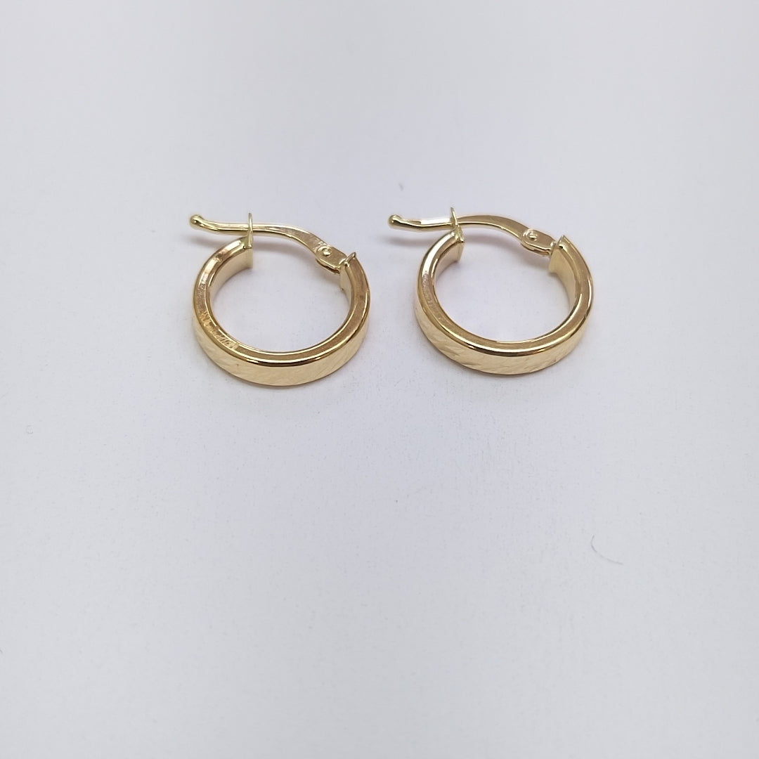 ARRACADAS PAR ORO 14 K 1 GRMS (SEMINUEVO)