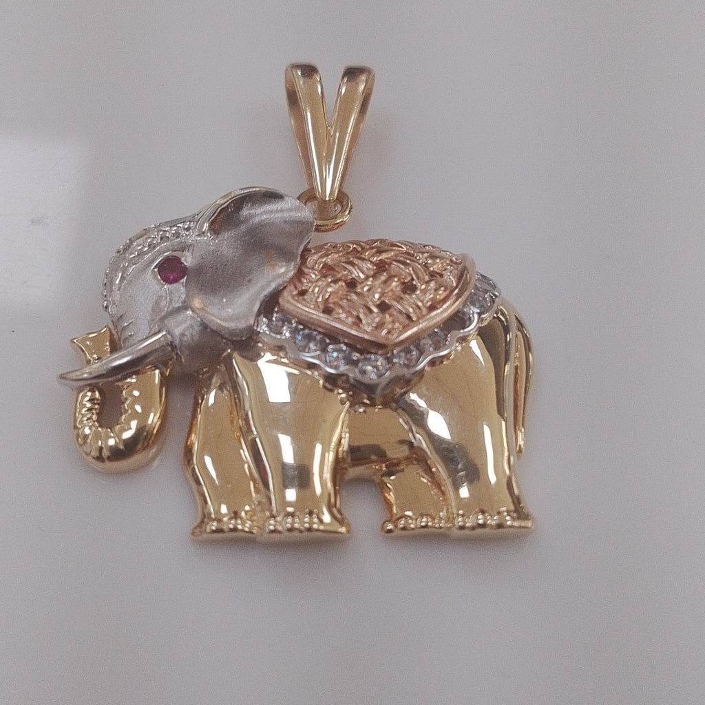 DIJE ORO,ORO COMBINADO 14 K 12,70 GRMS (SEMINUEVO)