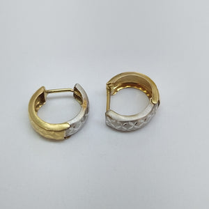 ARRACADAS PAR ORO 14 K 1.2 GRMS (SEMINUEVO)