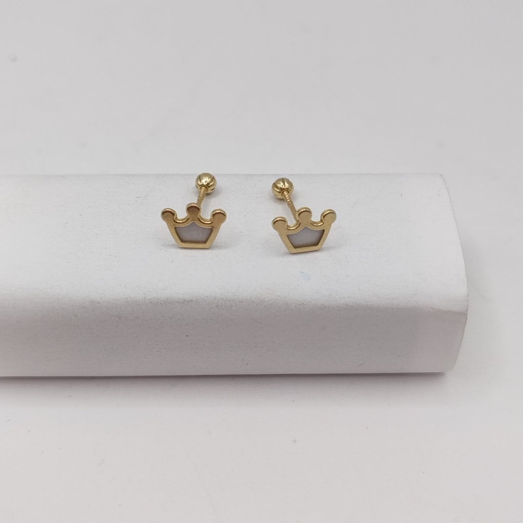BROQUELES PAR ORO 14 K 0.6 GRMS (SEMINUEVO)