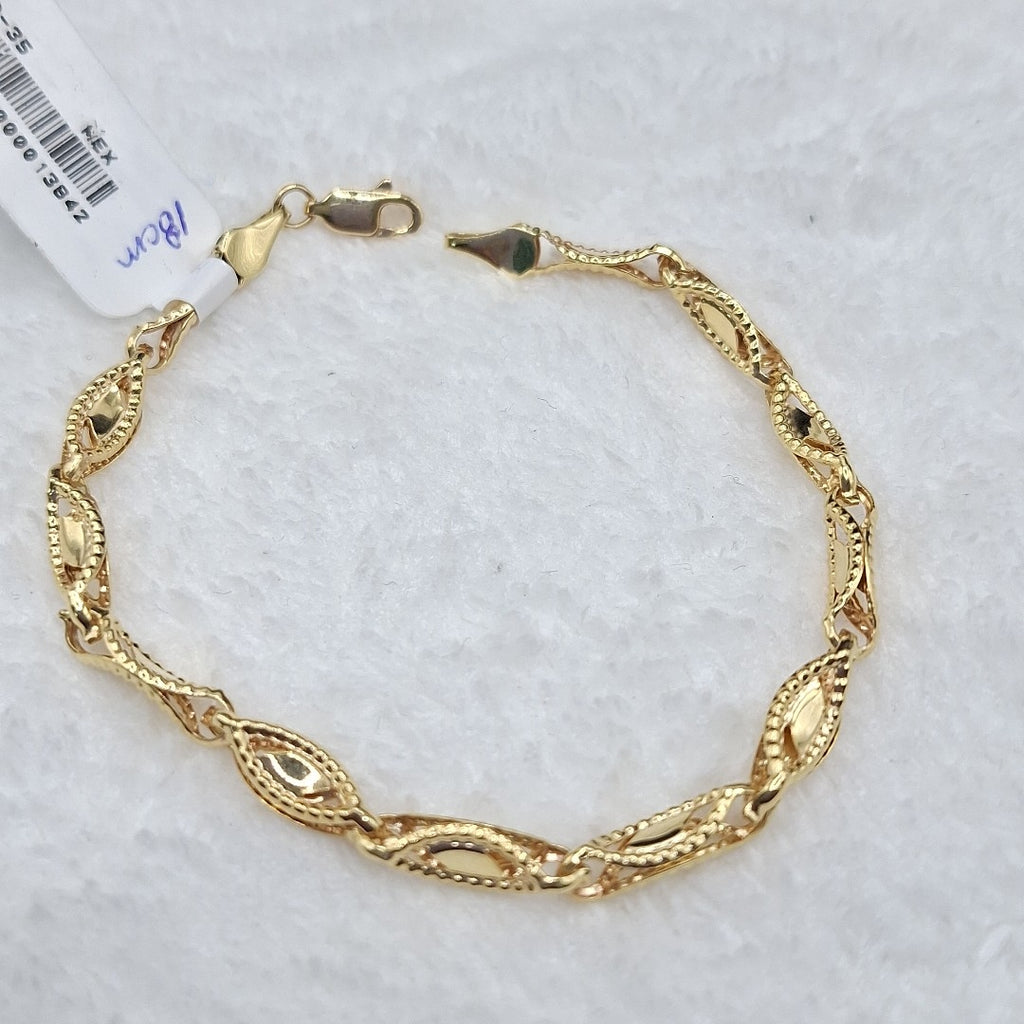 PULSERA ESPECIAL 10K 18 CM 4.4 GR (NUEVO)