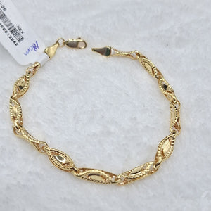 PULSERA ESPECIAL 10K 18 CM 4.4 GR (NUEVO)