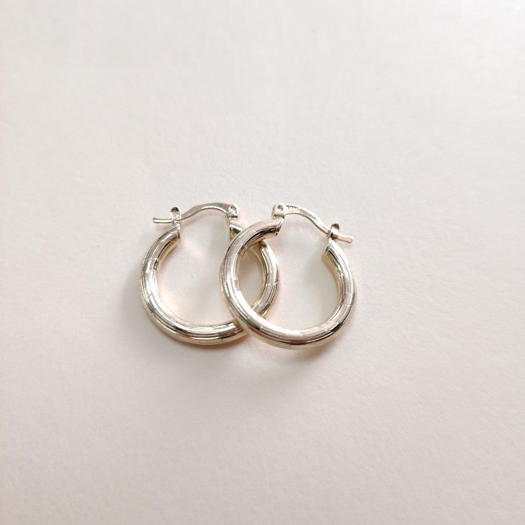 ARETES ARRACADAS 14K 2.8 GR (NUEVO)