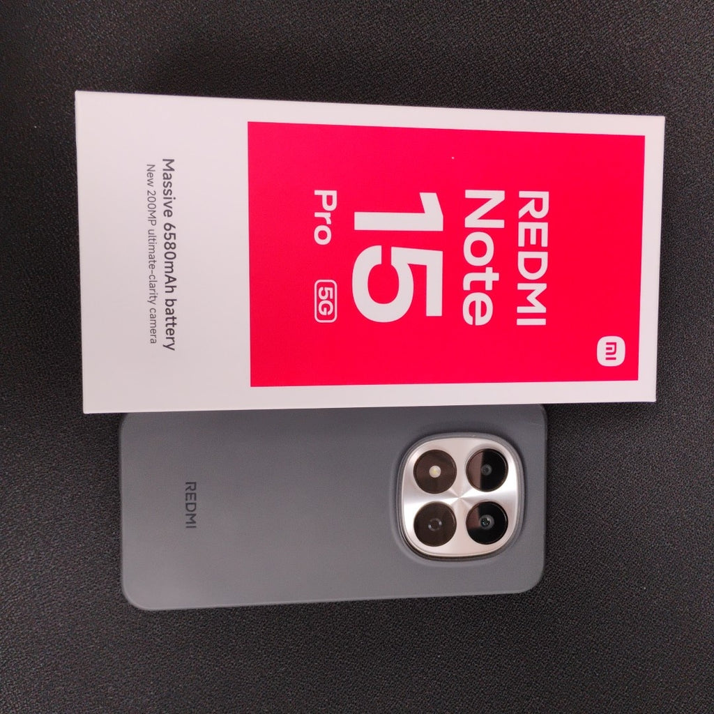 CELULAR XIAOMI REDMI NOTE 15 PRO 5G 25080RABDG (2026) 512 GB 8 GB RAM (SEMINUEVO)
