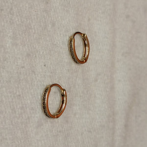 ARRACADAS PAR ORO 14 K 0.9 GRMS (SEMINUEVO)