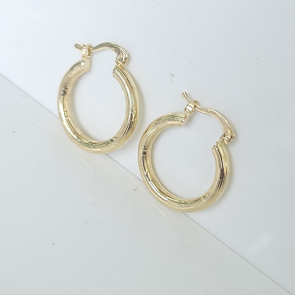 ARETES ARRACADAS 14K 2.8 GR (NUEVO)