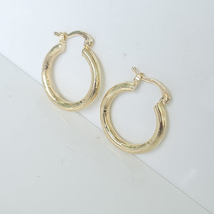 ARETES ARRACADAS 14K 2.8 GR (NUEVO)