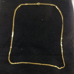 CADENAS BARBADA AMARILLA ORO 14K 2.2 (NUEVO)