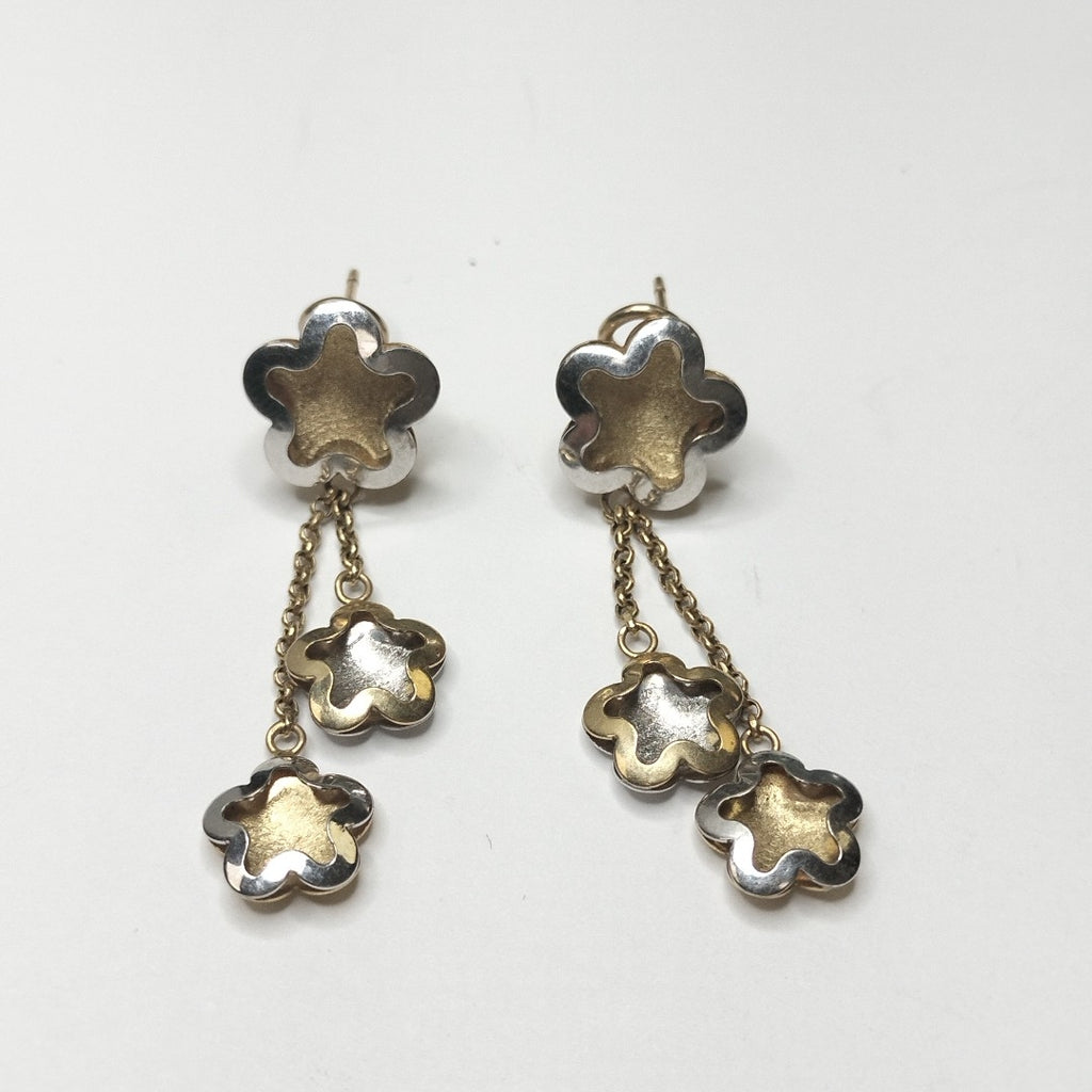 ARETES PAR,BRAZALETE ORO 14 K 5,10 GRMS (SEMINUEVO)