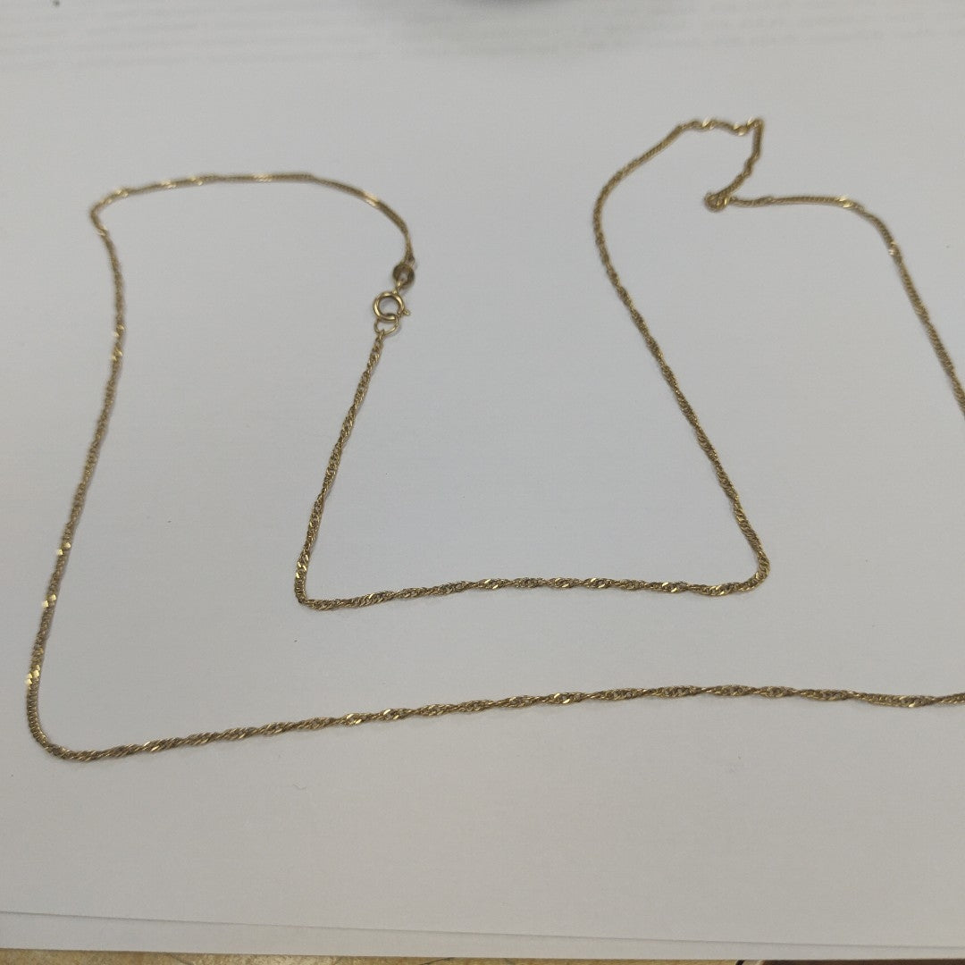 CADENA ORO 14 K 2,30 GRMS (SEMINUEVO)