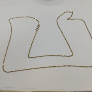 CADENA ORO 14 K 2,30 GRMS (SEMINUEVO)