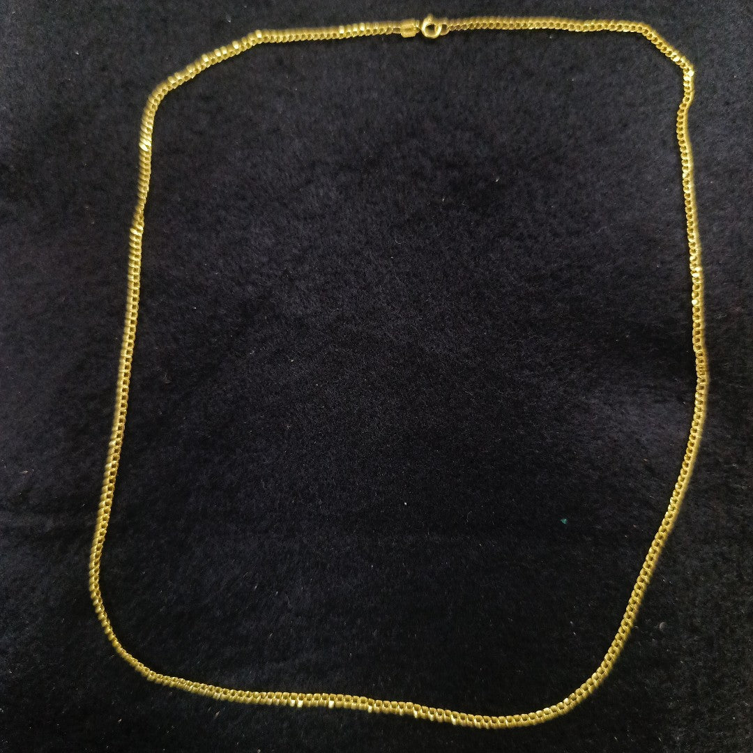 CADENAS BARBADA AMARILLA ORO 14K 2 (NUEVO)