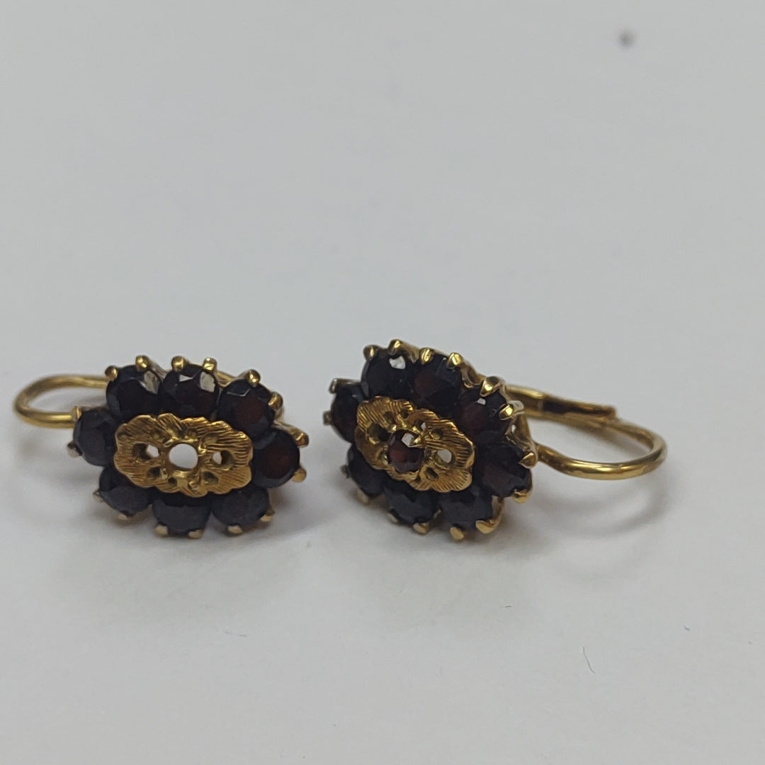 ARETES PAR ORO 18 K 6.2 GRMS (SEMINUEVO)