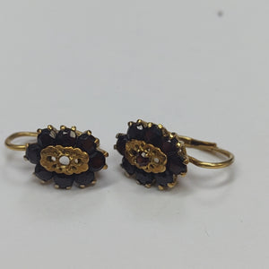 ARETES PAR ORO 18 K 6.2 GRMS (SEMINUEVO)