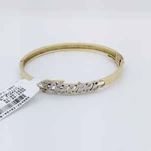 PULSERA RIGIDA ORO 14 K 15,40 GRMS (SEMINUEVO)