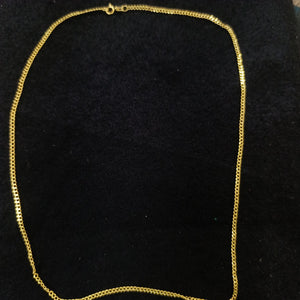 CADENAS BARBADA AMARILLA ORO 14K 1.9 (NUEVO)