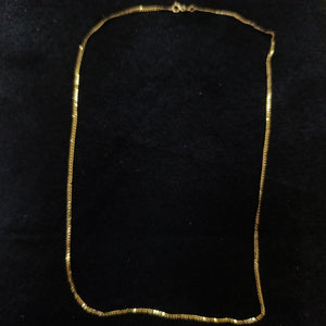 CADENAS BARBADA AMARILLA ORO 14K 2.1 (NUEVO)