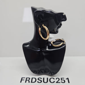 ARRACADAS ORO 14K 1.5 (NUEVO)
