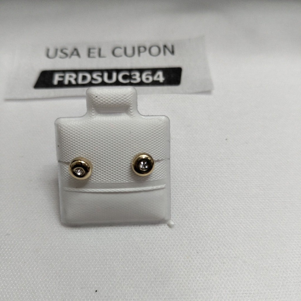 BROQUELES BROQUEL C CIRCONIA 14K 0.27 GR (NUEVO)