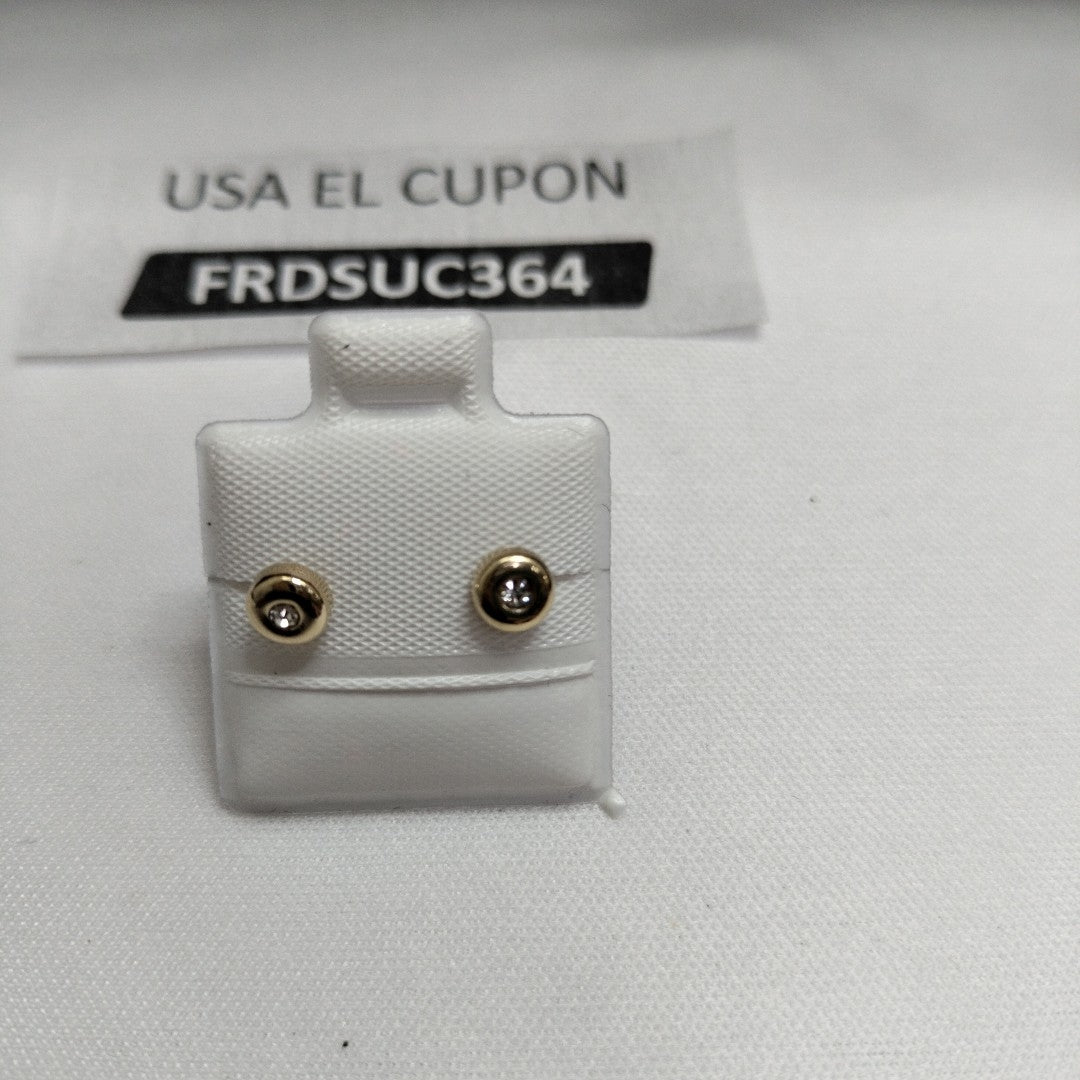 BROQUELES BROQUEL C CIRCONIA 14K 0.27 GR (NUEVO)