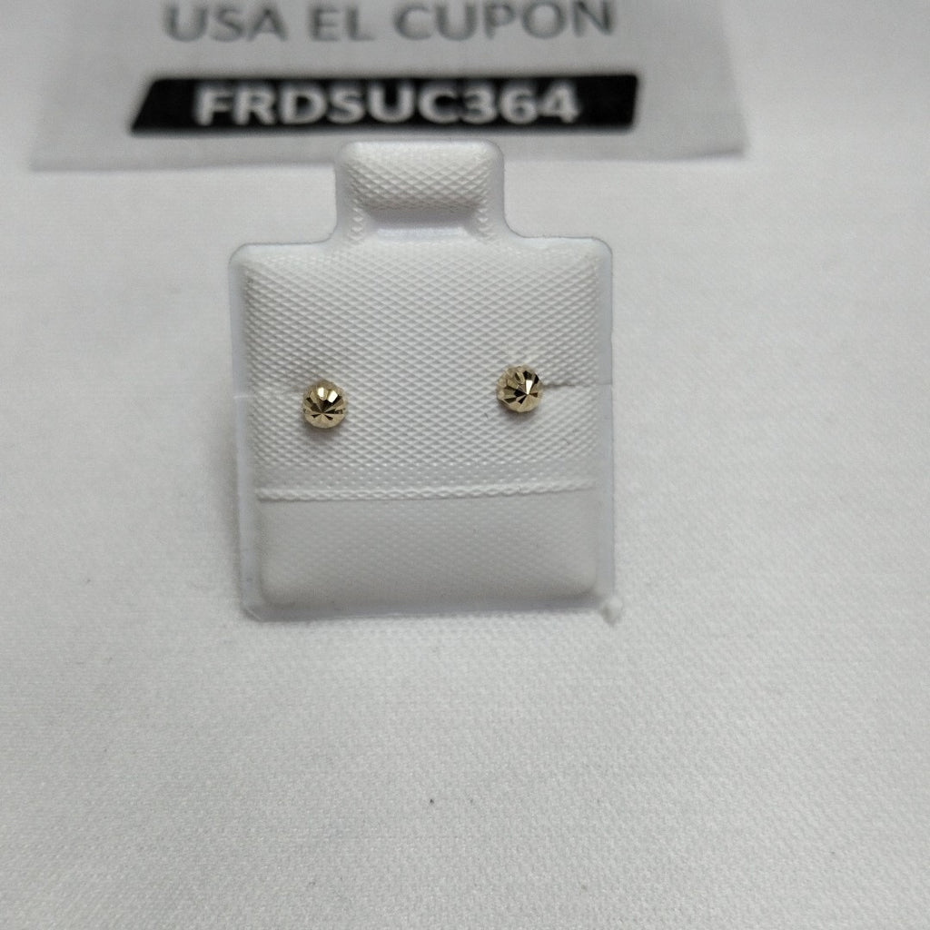 BROQUELES BROQUEL FIG HONGO 14K 0.17 GR (NUEVO)