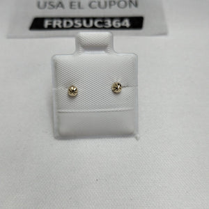 BROQUELES BROQUEL FIG HONGO 14K 0.17 GR (NUEVO)