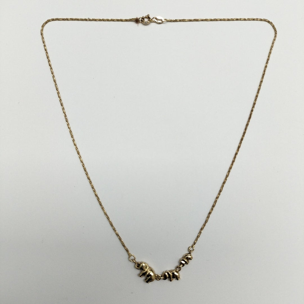 GARGANTILLA ORO 14 K 3,70 GRMS (SEMINUEVO)