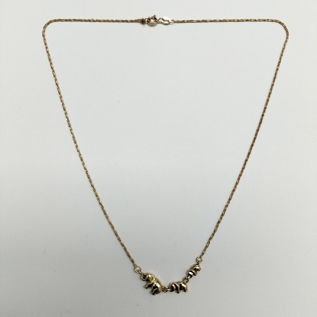 GARGANTILLA ORO 14 K 3,70 GRMS (SEMINUEVO)